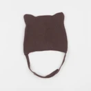 Lil'Atelier - bonnet marron - 6/9 mois