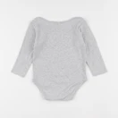 Zara - body gris - 2/3 ans
