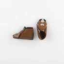 Babybotte - chaussons marron - pointure 18