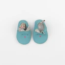 Babybotte - chaussons bleu - pointure 18/19