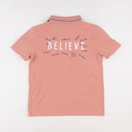 IKKS - polo imprimé au dos orange - 12 ans