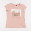 IKKS - tee-shirt orange - 8 ans