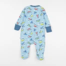Frugi - pyjama coton bleu - 3/6 mois