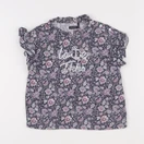 IKKS - blouse bleu, rose - 8 ans