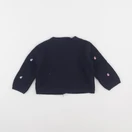 Boutchou - gilet bleu - 12 mois