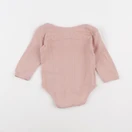 Vertbaudet - body rose - 9 mois
