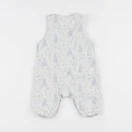 Natalys - combinaison blanc, bleu - 3 mois