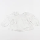 Zara - blouse blanc - 3/6 mois