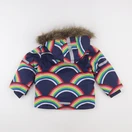 Mini Boden - parka multicolore - 3/4 ans