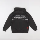 Zara - sweat gris - 8/9 ans