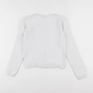 IKKS - gilet blanc, argent - 10 ans