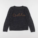 IKKS - pull bleu, bronze - 12 ans
