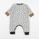 Petit Bateau - combinaison gris - 6 mois