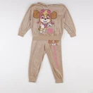 H&M - ensemble marron - 3/4 ans