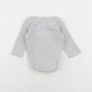 H&M - body gris - 0/1 mois