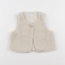 Vertbaudet - gilet beige - 12 mois