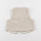 Vertbaudet - gilet beige - 12 mois