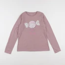 Vertbaudet - tee-shirt rose - 10 ans