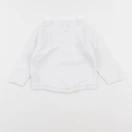 Vertbaudet - gilet blanc - 6 mois