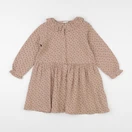 Vertbaudet - robe marron - 5 ans