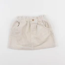 Vertbaudet - jupe beige - 18 mois