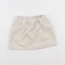 Vertbaudet - jupe beige - 18 mois