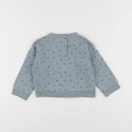 Vertbaudet - sweat bleu - 18 mois