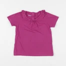 Vertbaudet - tee-shirt violet - 2 ans