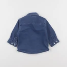 Boutchou - chemise bleu - 6 mois
