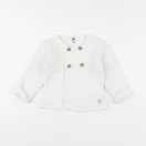 La Redoute - gilet blanc - 18 mois