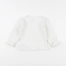 La Redoute - gilet blanc - 18 mois
