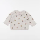 Zara - pull beige - 6/9 mois