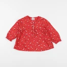 Tape à l'oeil - blouse rouge - 18 mois