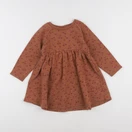 Zara - robe marron - 3/4 ans