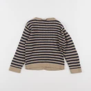Boutchou - gilet bleu, marron - 18 mois