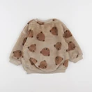 H&M - pull marron - 12/18 mois