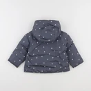 Vertbaudet - doudoune réversible gris, rose - 2 ans