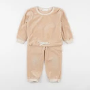 Gamin gamine - ensemble beige - 12/18 mois