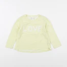 H&M - tee-shirt jaune - 2 ans