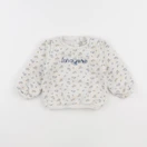Tape à l'oeil - sweat blanc - 18 mois