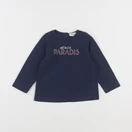 Tape à l'oeil - tee-shirt bleu - 18 mois
