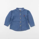Boutchou - blouse bleu - 9 mois