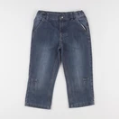 Vertbaudet - pantacourt bleu - 7 ans