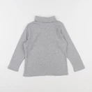 Vertbaudet - sous-pull gris - 8 ans