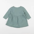 Vertbaudet - robe vert - 6 mois