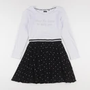 IKKS - robe blanc - 10 ans