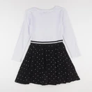 IKKS - robe blanc - 10 ans