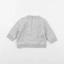 Petit Bateau - sweat gris - 6 mois
