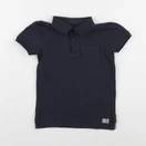 Vertbaudet - polo bleu - 6 ans