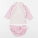 Petit Bateau - maillot de bain rose - 6 mois